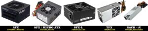 medidas-fuentes-pc, atx sfx, sfx-l, tfx, rack 1u